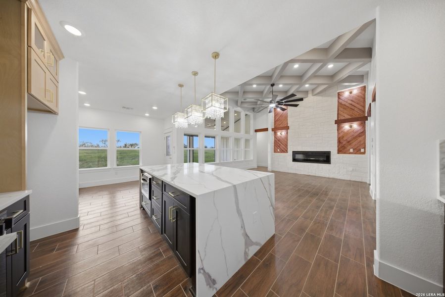 Furnished interior view inside a new home in , Floresville (Image 4).