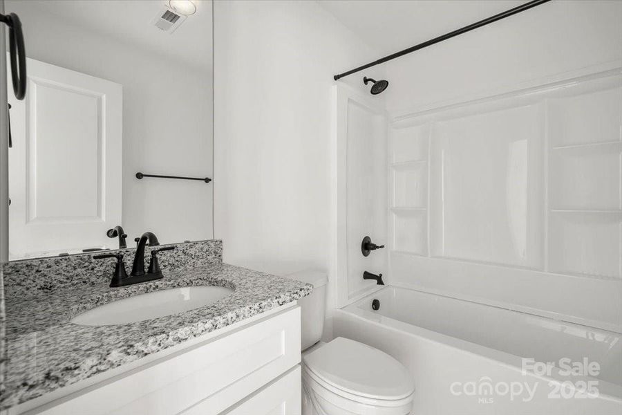 Furnished interior view inside a new home in , Albemarle (Image 3).