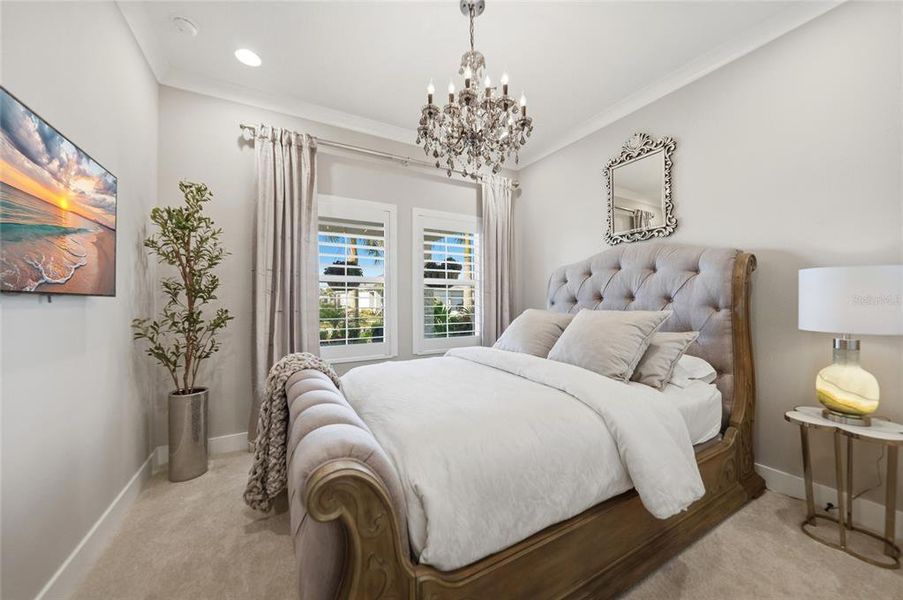 Furnished interior view inside a new home in , Venice (Image 30).