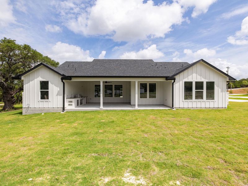 View of back of home View of back of home