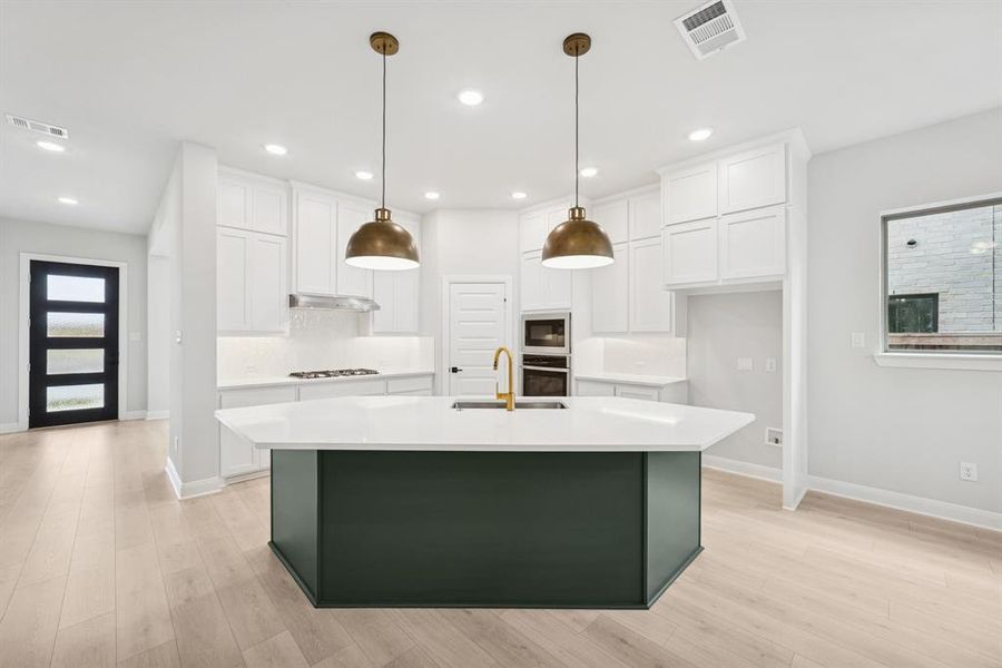 Furnished interior view inside a new home in Talia – Garden Series, Mesquite (Image 7).