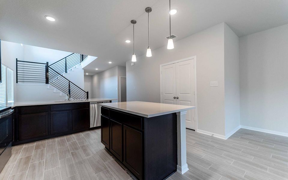 Furnished interior view inside a new home in Swenson Heights, Seguin (Image 9).