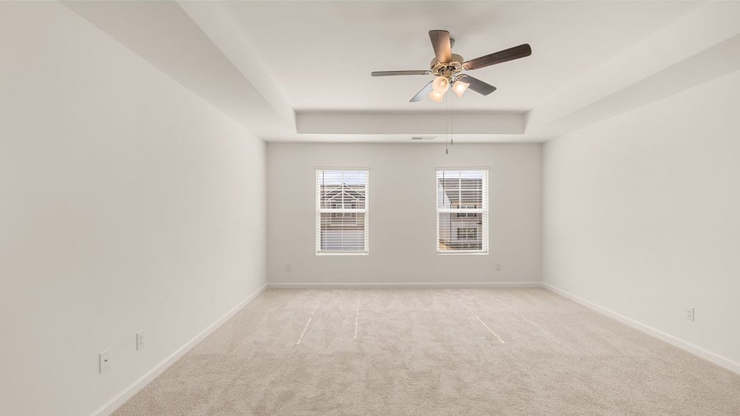 Representative unfurnished interior of a home built from the Penwell by D.R. Horton in Kingston Ranch at Lake Oconee, Buckhead (Image 23). Representative unfurnished interior of a home built from the Penwell by D.R. Horton in Kingston Ranch at Lake Oconee, Buckhead (Image 23).