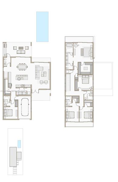 2D floor plan layout of this home in , Miami, FL (Image 3).