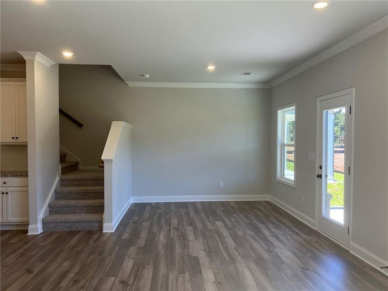 Spacious, unfurnished interior of a new home in Crofton Place Enclave, Snellville (Image 13).
