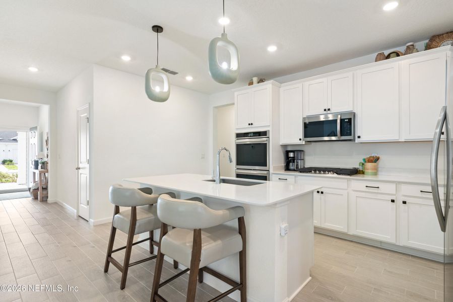 Furnished interior view inside a new home in , St. Johns (Image 8).
