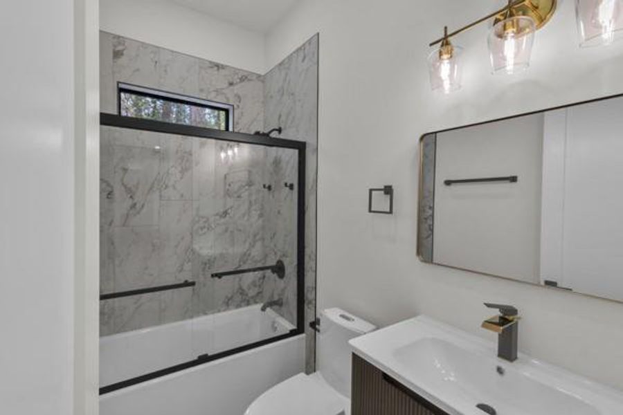 Furnished interior view inside a new home in , Atlanta (Image 50).