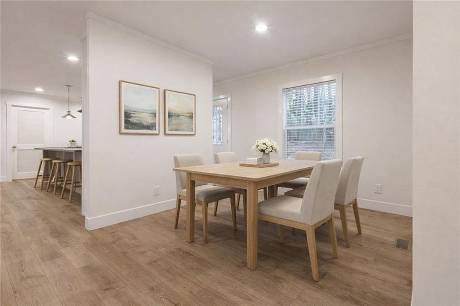 Furnished interior view inside a new home in , Ball Ground (Image 31).
