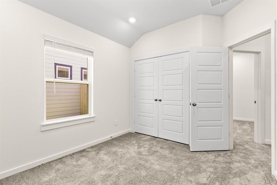 All bedrooms have ceiling fans and large closets