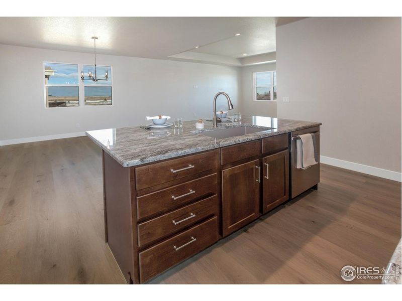 Furnished interior view inside a new home in Wilson Commons, Loveland (Image 8). Furnished interior view inside a new home in Wilson Commons, Loveland (Image 8).