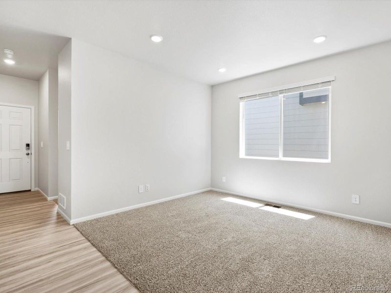 Spacious, unfurnished interior of a new home in Ridgeline Vista: The Canyon Collection, Brighton (Image 16).