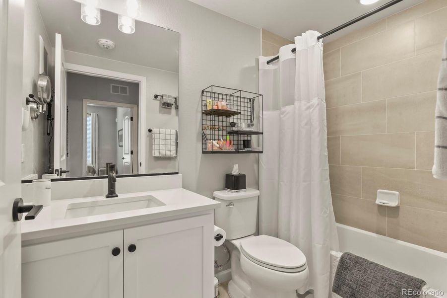 Furnished interior view inside a new home in Stonegate Condos, Parker (Image 23).