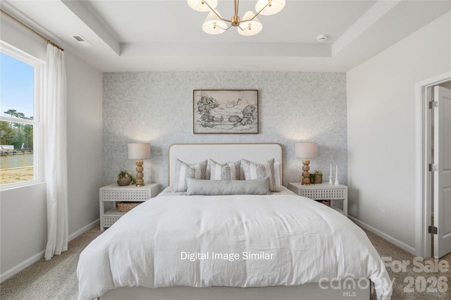Furnished interior view inside a new home in Bratton Pointe, Rock Hill (Image 3).