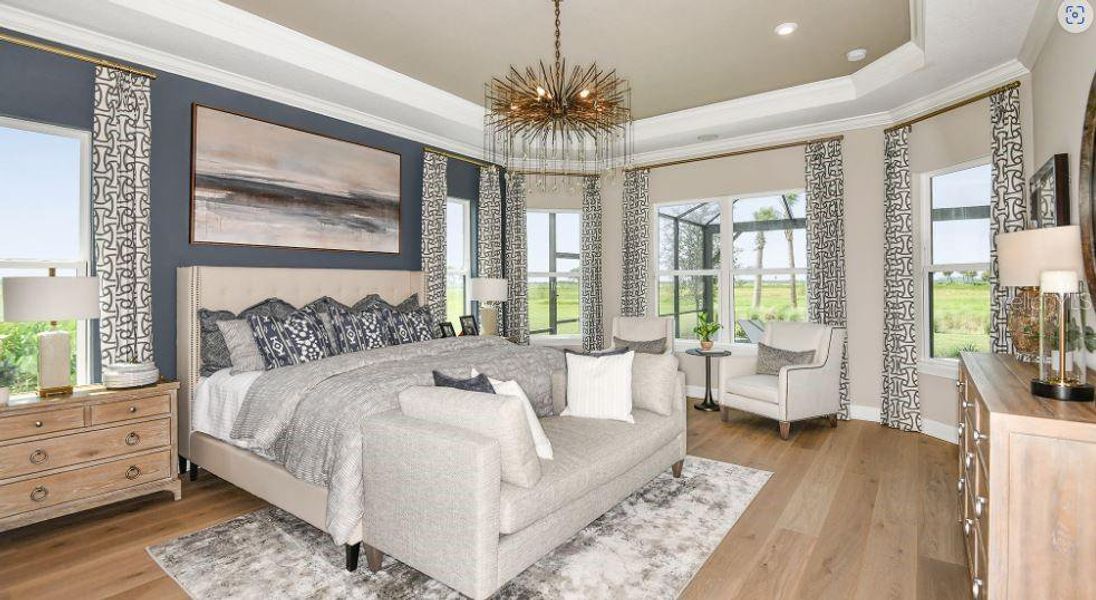 Furnished interior view inside a new home in Skye Ranch Community Group Page, Sarasota (Image 11).