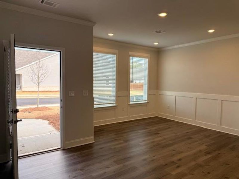Spacious, unfurnished interior of a new home in Cooper's Walk, Loganville (Image 23). Spacious, unfurnished interior of a new home in Cooper's Walk, Loganville (Image 23).