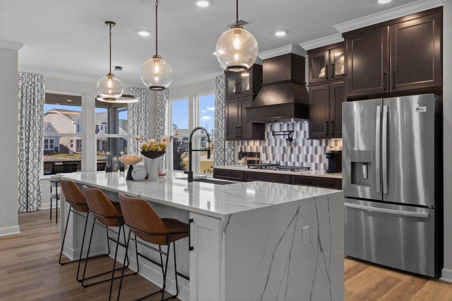 Representative furnished interior of a home built from the The Sand Dollar by Chesapeake Homes in Coastal Club of the Carolinas, Calabash (Image 31).