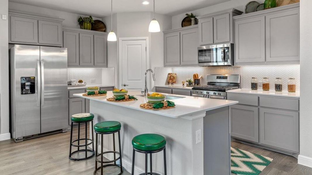 Furnished interior view inside a new home in Morningstar, Fort Worth (Image 21).
