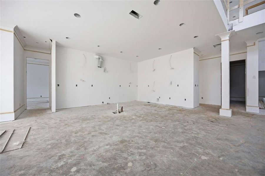 In-progress construction of a new home in , Buford, GA (Image 13).