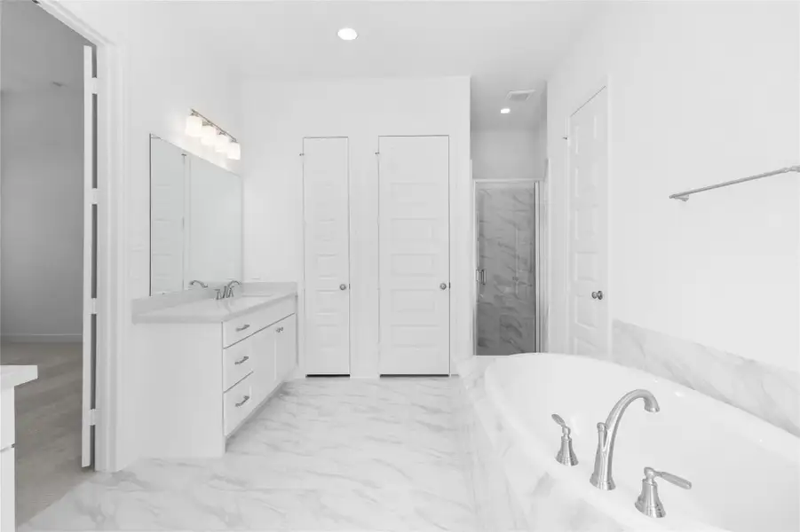 Furnished interior view inside a new home in Audubon Park 70', Magnolia (Image 6).