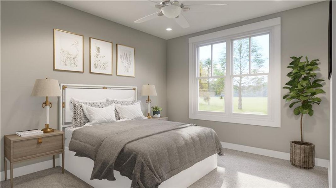 Furnished interior view inside a new home in , Ellijay (Image 14).