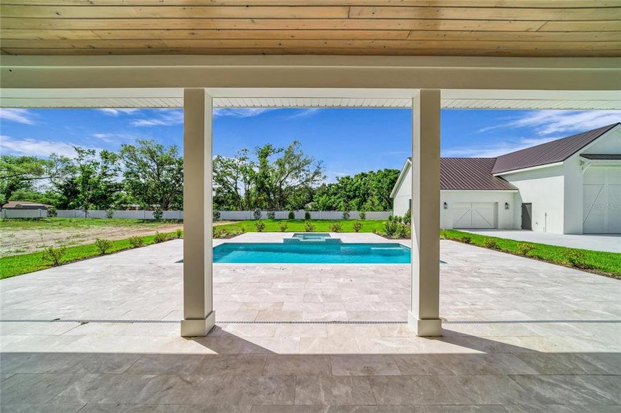 Exterior details and patio area of a home in , Sarasota (Image 3).