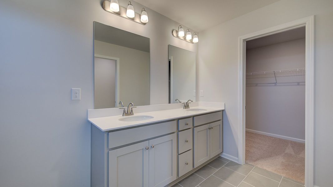 Furnished interior view inside a new home in Langley Overlook, Loganville (Image 10).