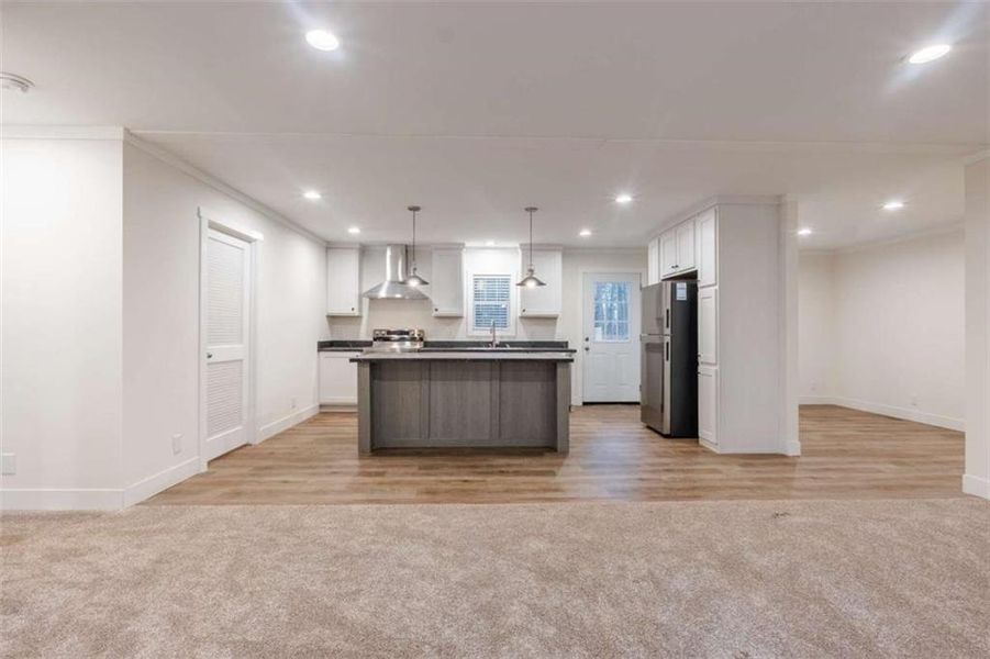 Furnished interior view inside a new home in , Ball Ground (Image 3). Furnished interior view inside a new home in , Ball Ground (Image 3).