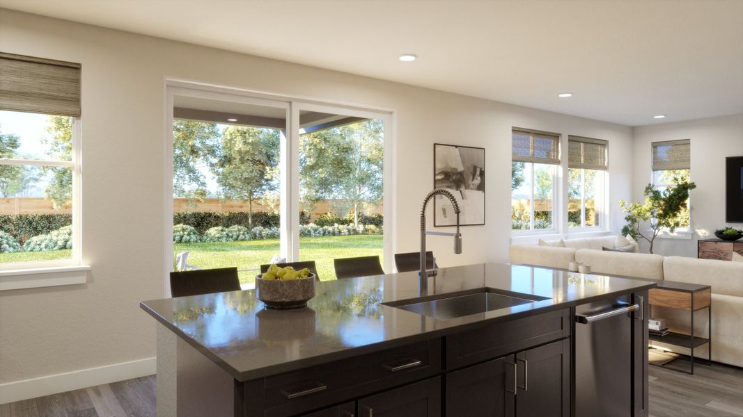 Representative furnished interior of a home built from the 3 by Trumark Homes in Trumark Homes at Tanterra, Parker (Image 4).