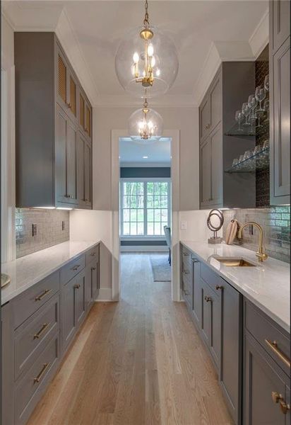 Furnished interior view inside a new home in , Canton (Image 13).