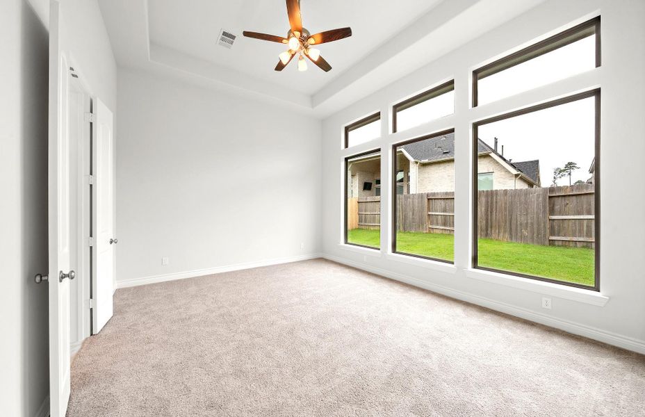 Spacious, unfurnished interior of a new home in Audubon 60′, Magnolia (Image 35).