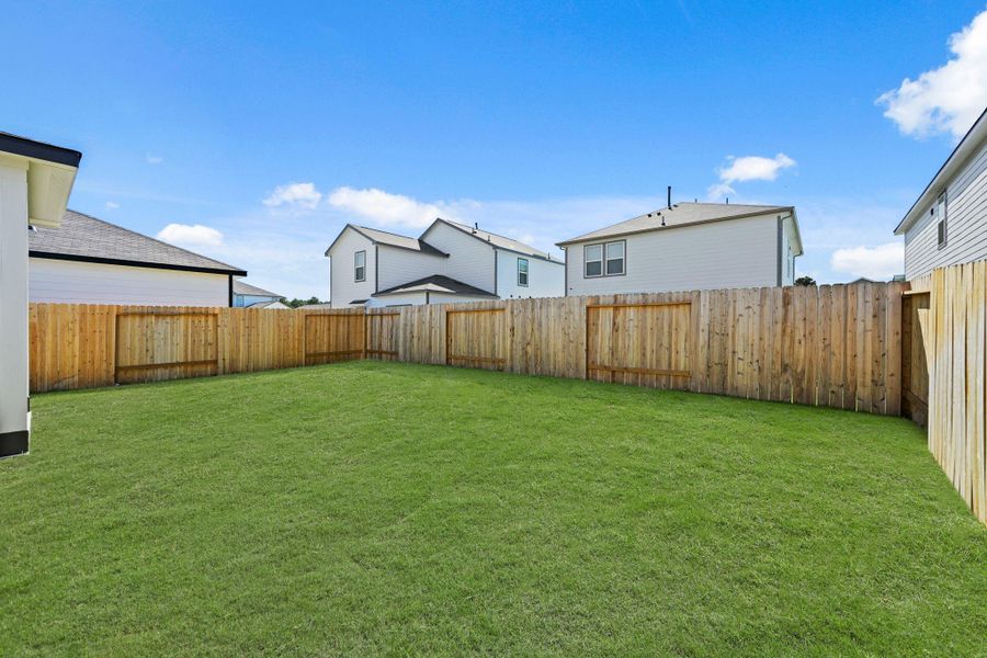 Exterior details and patio area of a home in Northpark South, Porter (Image 1). Exterior details and patio area of a home in Northpark South, Porter (Image 1).
