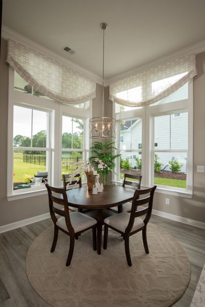Furnished interior view inside a new home in Waterbridge, Myrtle Beach (Image 18). Furnished interior view inside a new home in Waterbridge, Myrtle Beach (Image 18).