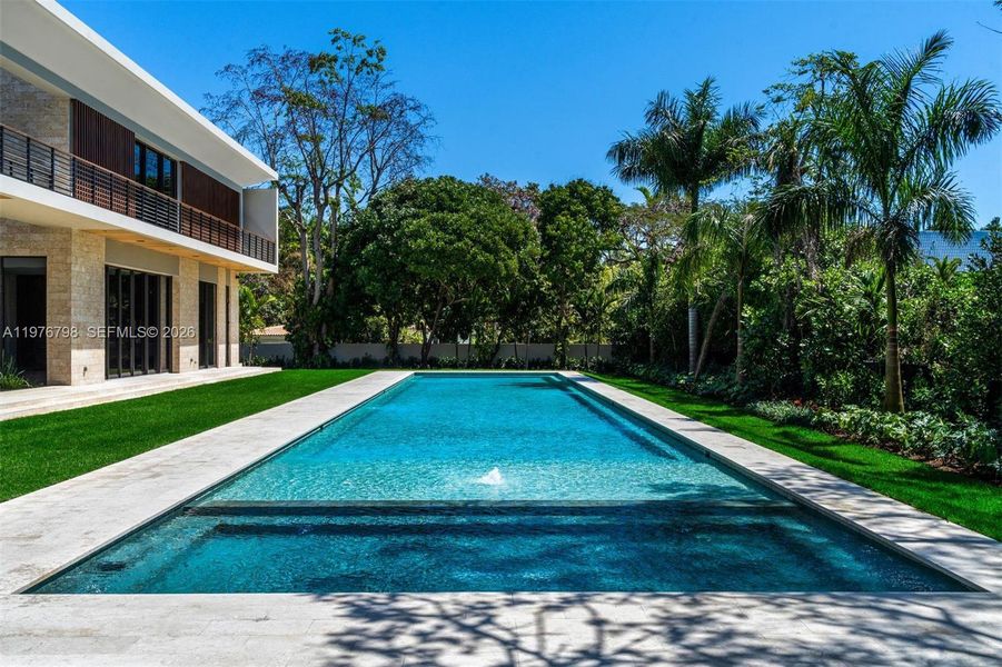 Exterior details and patio area of a home in , Miami (Image 2).