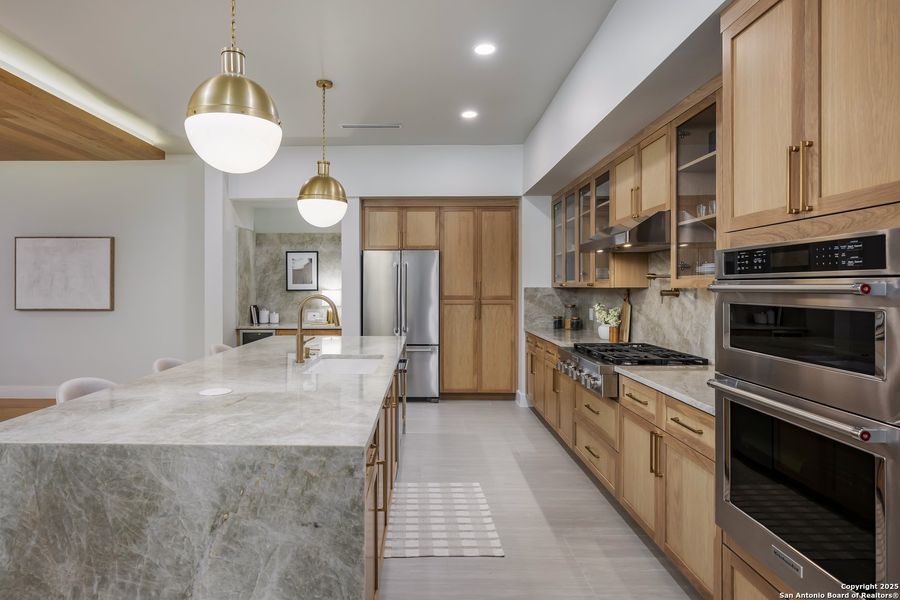 Furnished interior view inside a new home in , San Antonio (Image 29).
