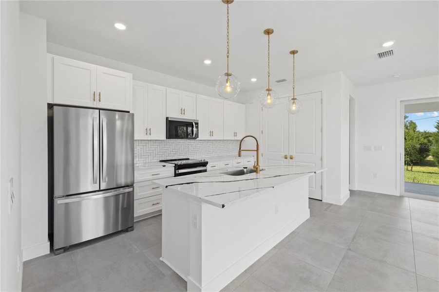 Furnished interior view inside a new home in , Punta Gorda (Image 5).