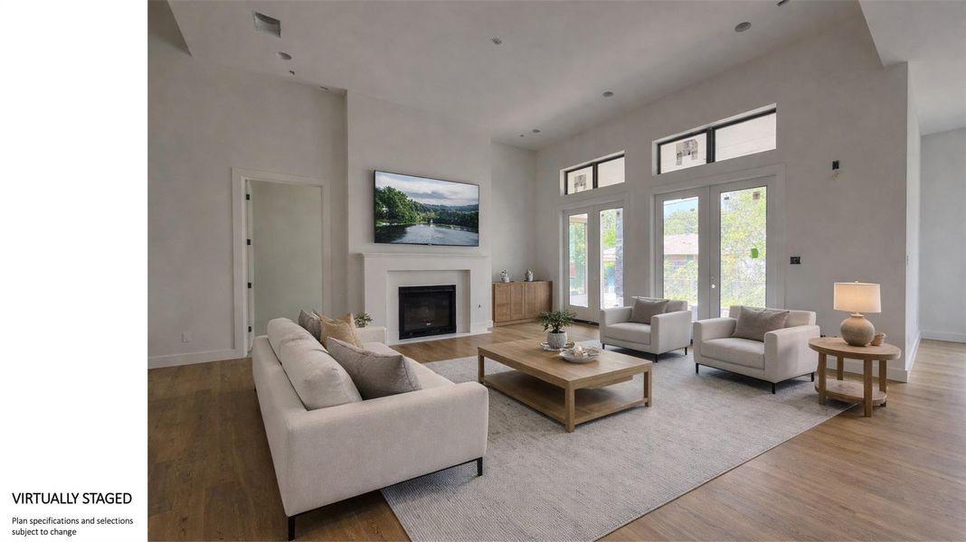Furnished interior view inside a new home in , Houston (Image 3). Furnished interior view inside a new home in , Houston (Image 3).