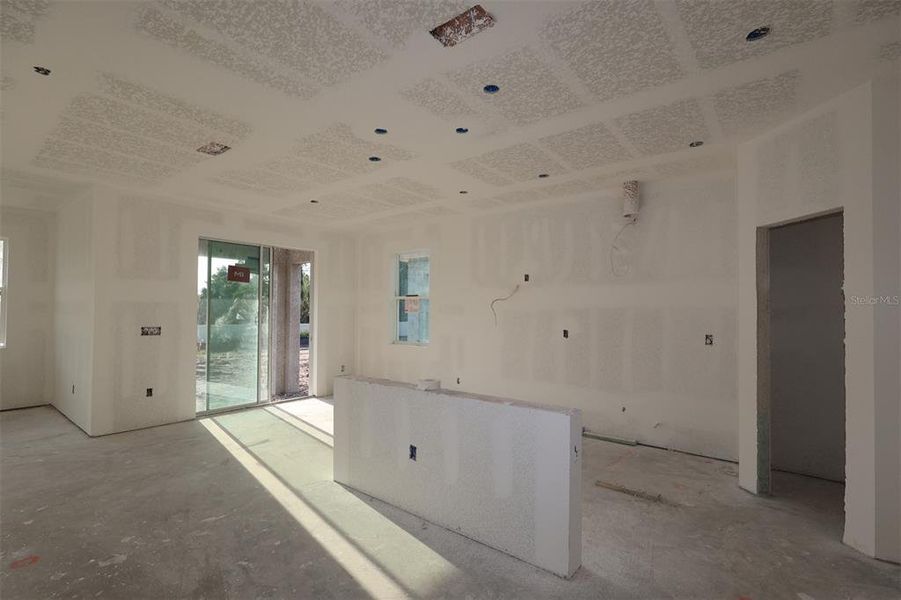 In-progress construction of a new home in Center Lake on the Park, St. Cloud, FL (Image 8). In-progress construction of a new home in Center Lake on the Park, St. Cloud, FL (Image 8).