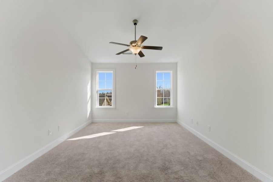 Representative unfurnished interior of a home built from the Cayman by Keystone Homes NC in Weybridge, Burlington (Image 68). Representative unfurnished interior of a home built from the Cayman by Keystone Homes NC in Weybridge, Burlington (Image 68).