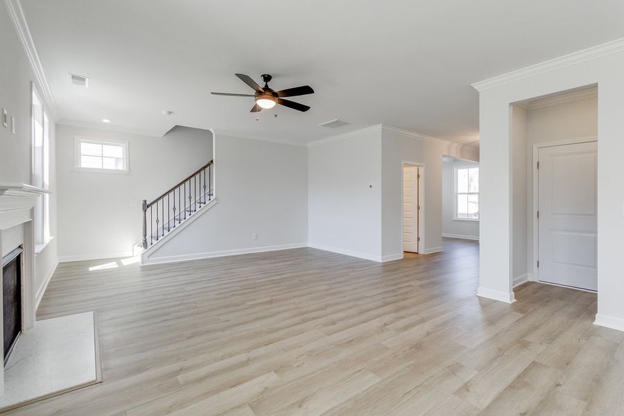 Spacious, unfurnished interior of a new home in Pebble Branch, Chapin (Image 28).