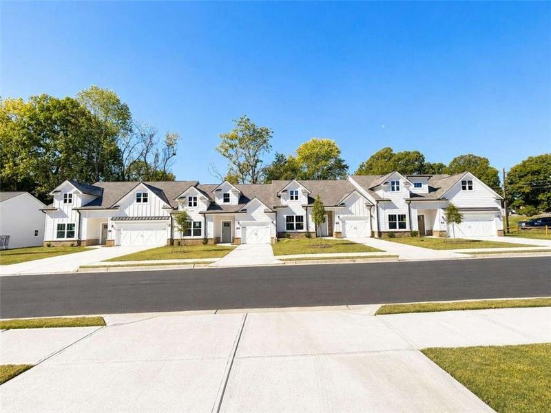 Front exterior of a new home in , Cleveland, GA, highlighting curb appeal (Image 2). Front exterior of a new home in , Cleveland, GA, highlighting curb appeal (Image 2).