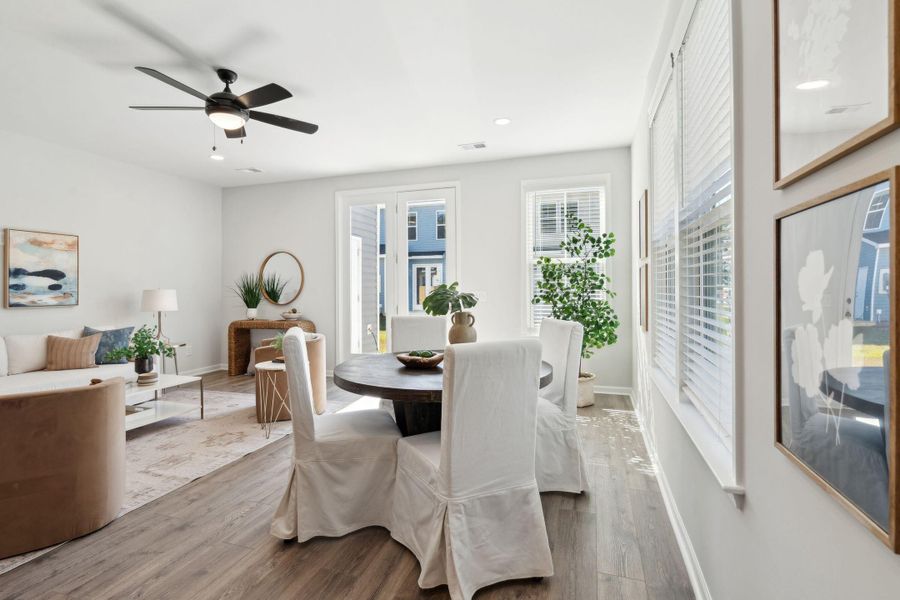 Furnished interior view inside a new home in Abbey Walk, Moncks Corner (Image 16).