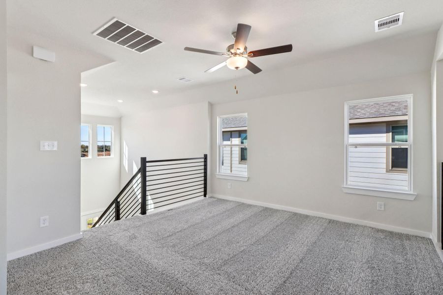 Spacious, unfurnished interior of a new home in Bluestem, Brookshire (Image 20).