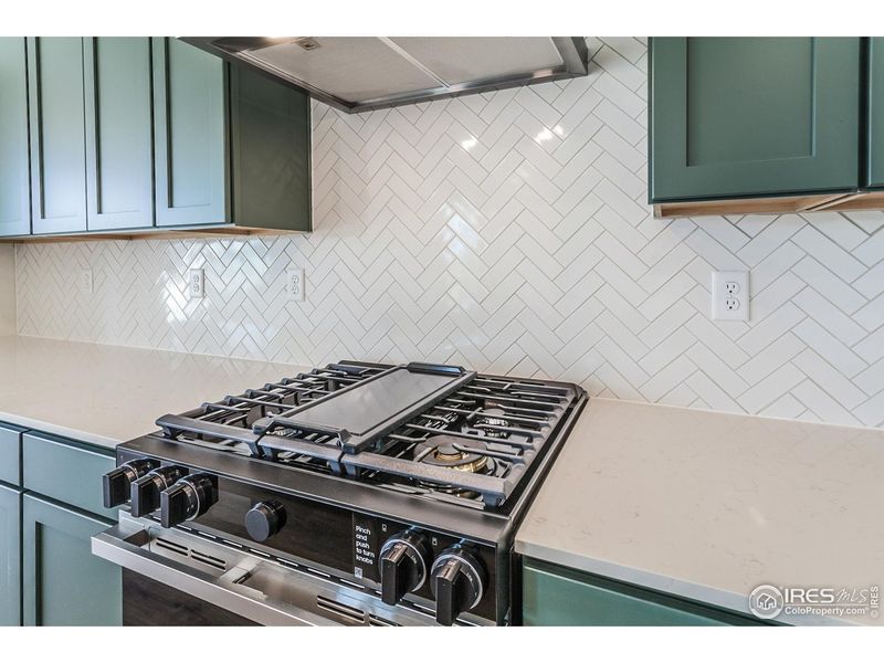 Close-up of interior finishes inside a home in Trailside Story Collection - Single Family Homes, Timnath (Image 16).