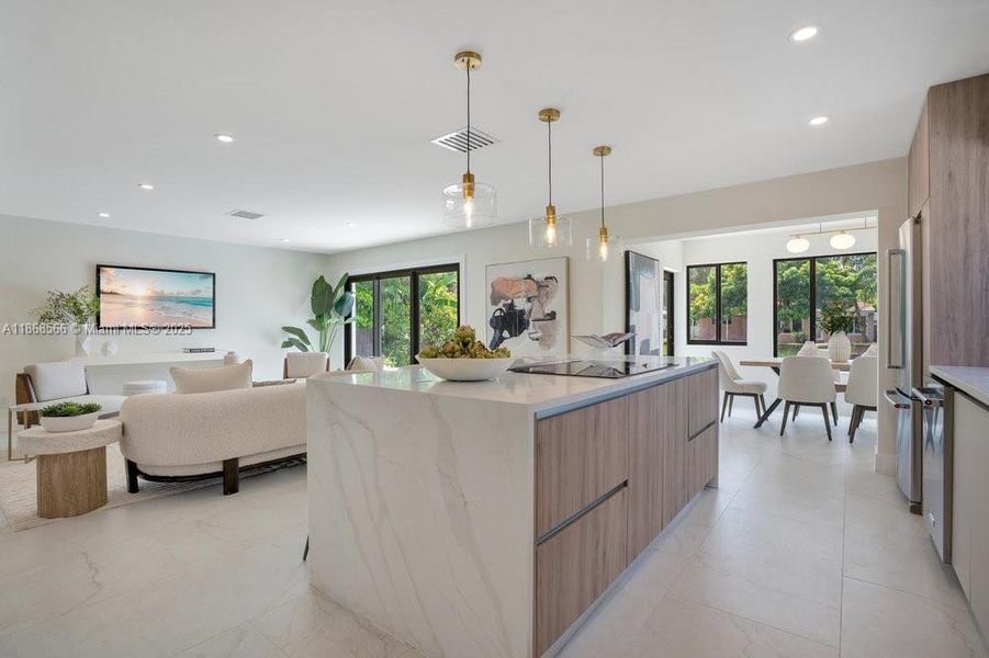 Furnished interior view inside a new home in , Fort Lauderdale (Image 10). Furnished interior view inside a new home in , Fort Lauderdale (Image 10).