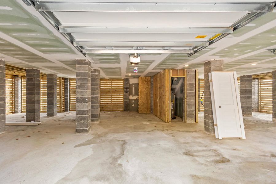 In-progress construction of a new home in Rivers Reach, Yemassee, SC (Image 33).