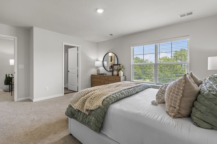 Furnished interior view inside a new home in South Lake Commons, Lexington (Image 16).