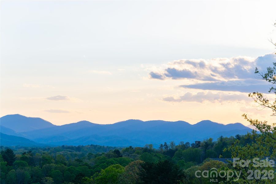 Long range mountain views