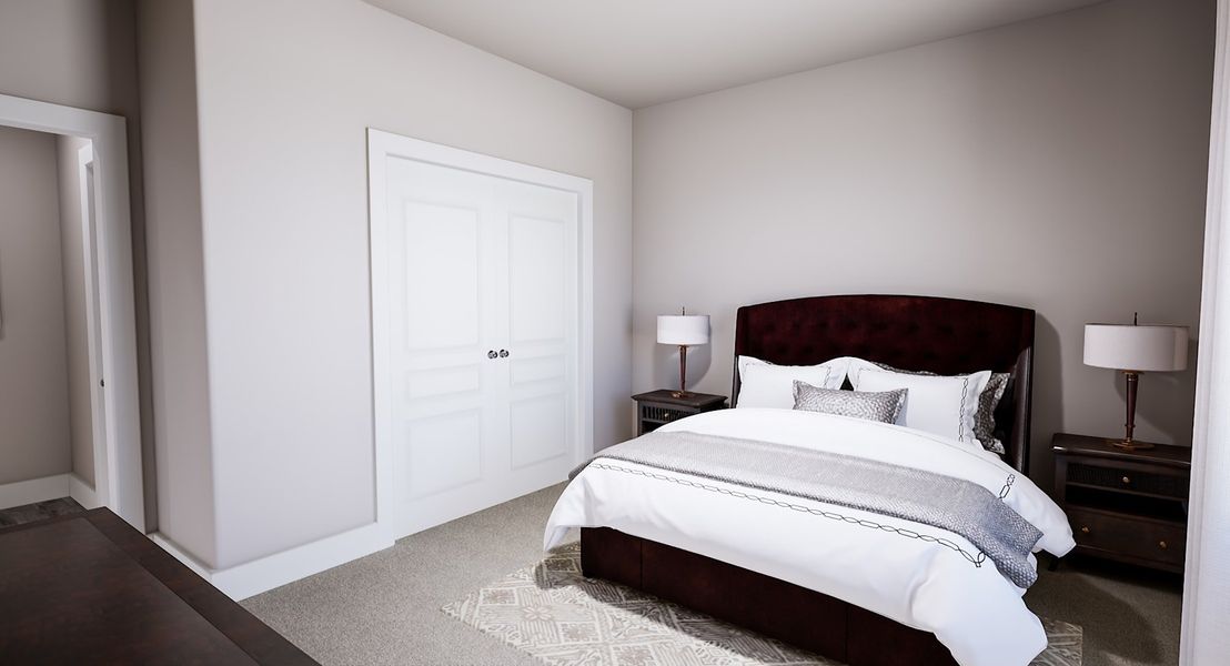 Representative furnished interior of a home built from the Ethan by Tri Pointe Homes in Painted Tree, McKinney (Image 7).