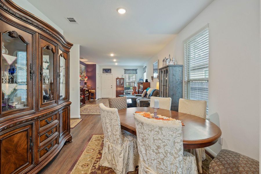 Furnished interior view inside a new home in The Pines At Seven Coves, Willis (Image 26). Furnished interior view inside a new home in The Pines At Seven Coves, Willis (Image 26).