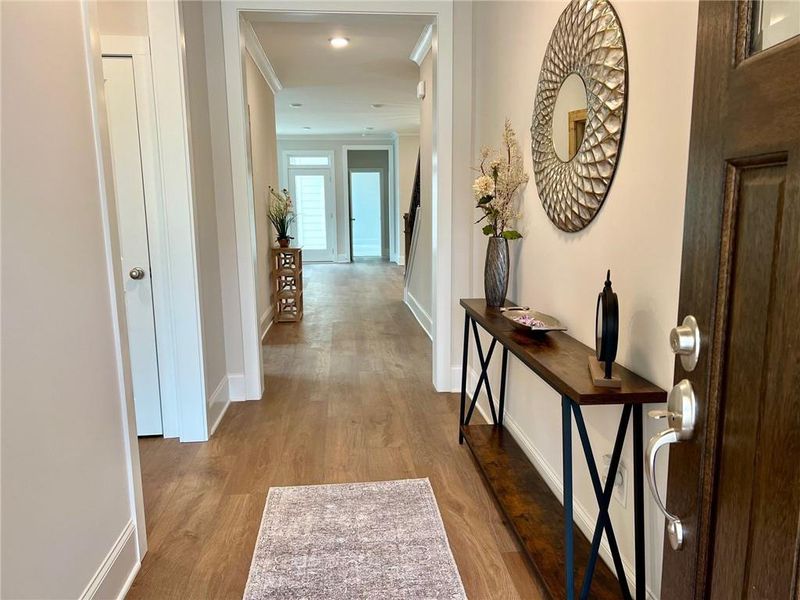 Furnished interior view inside a new home in Prescott Manor, Canton (Image 14).